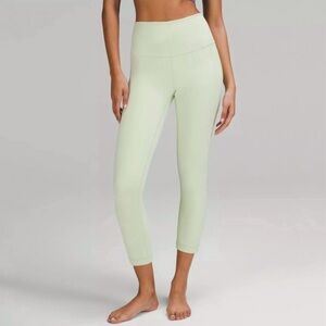 Lululemon Wunder Under High Rise Tight 25” Legging Creamy Mint 4